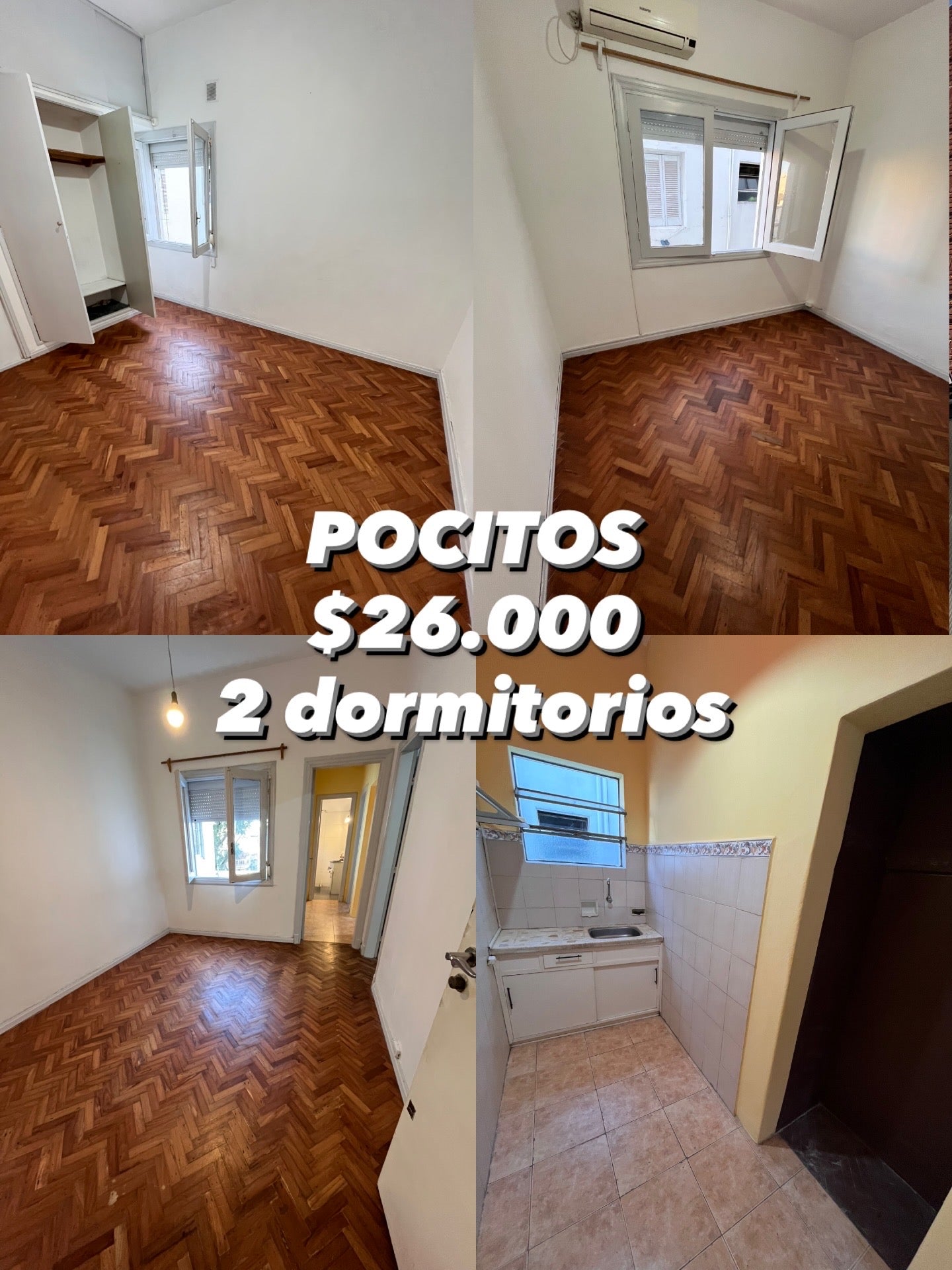 POCITOS 2 Dormitorios