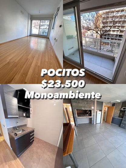 POCITOS Monoambiente Balcón 26 de Marzo y Osorio