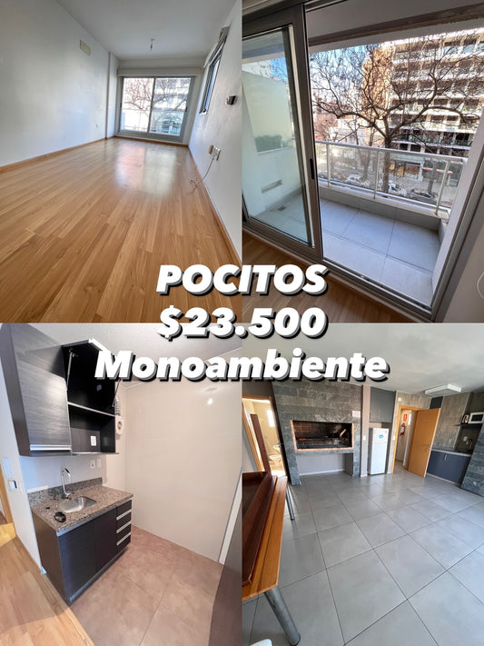 POCITOS Monoambiente Balcón 26 de Marzo y Osorio