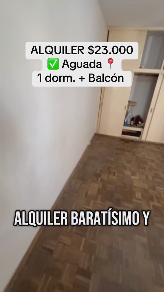 AGUADA 1dorm Balcón